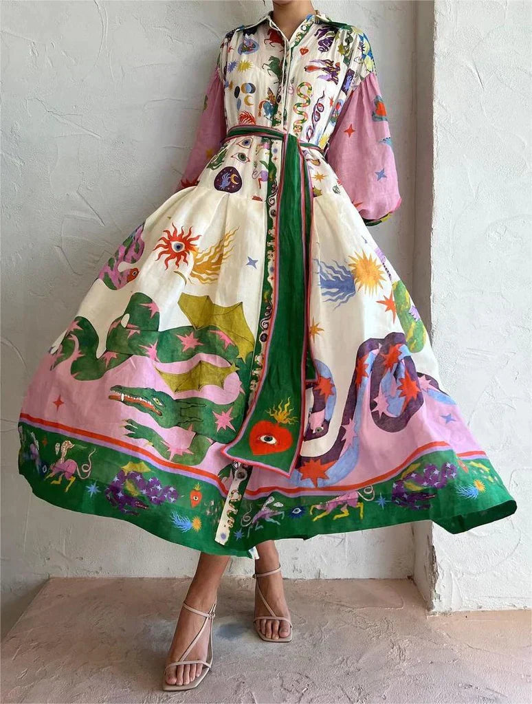 Sophie™ | Maxikleid Italienisch