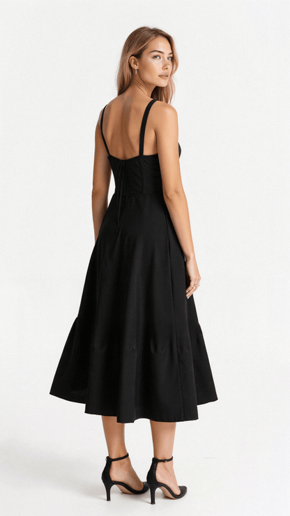 JOSMARA I ELEGANTES KLEID MIT SCHLITZ
