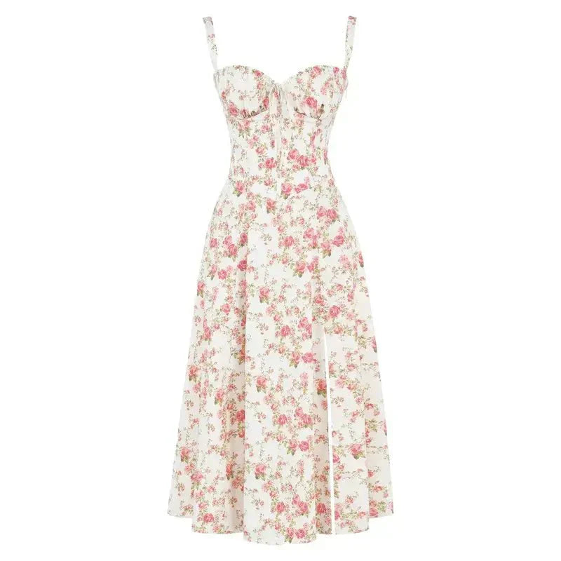 JOSMARA I ELEGANTES KLEID MIT SCHLITZ