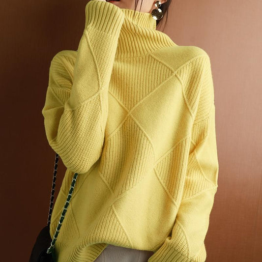 Kaschmir - Cozy Rollkragenpullover