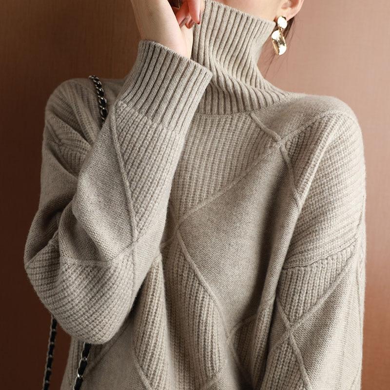 Kaschmir - Cozy Rollkragenpullover