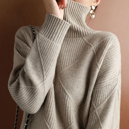 Kaschmir - Cozy Rollkragenpullover