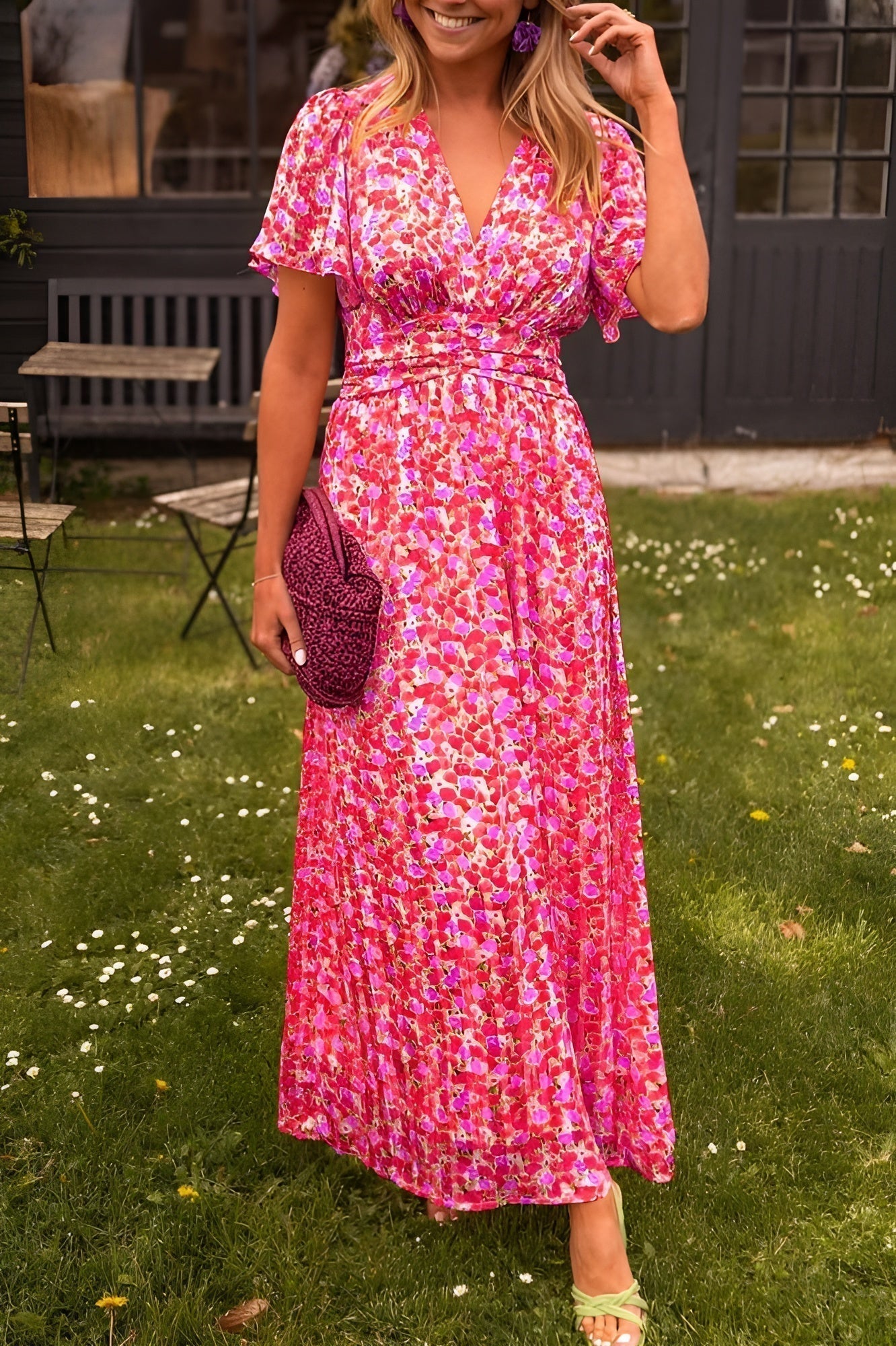 Nathalie™ - Buntes und luftiges Kleid