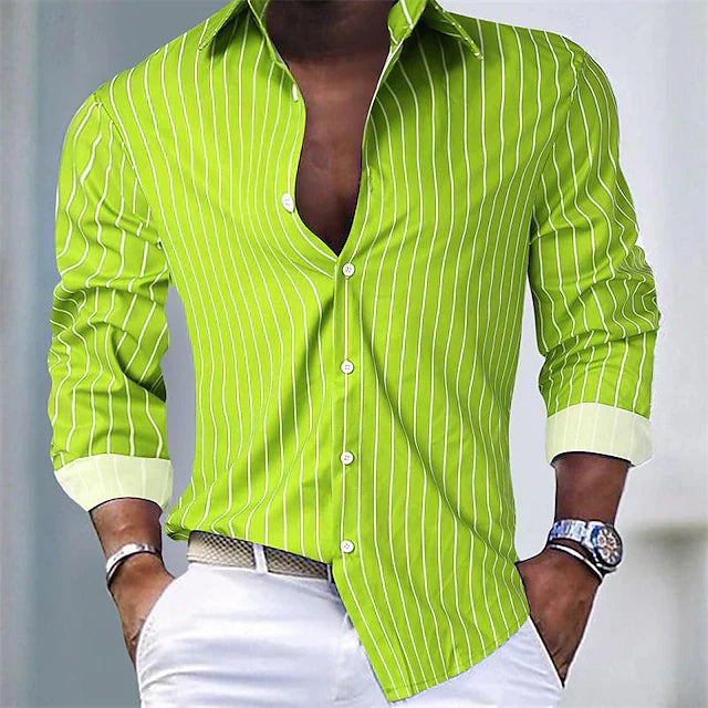 Yannick™ | Klassisches Gestreiftes Hemd